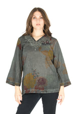 Load image into Gallery viewer, Vintage Boho Tunic with Embroidery
