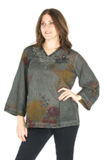 Load image into Gallery viewer, Vintage Boho Tunic with Embroidery
