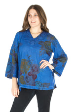 Load image into Gallery viewer, Vintage Boho Tunic with Embroidery
