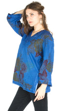 Load image into Gallery viewer, Vintage Boho Tunic with Embroidery
