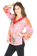 Load image into Gallery viewer, Vintage Boho Tunic with Embroidery
