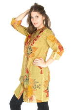 Load image into Gallery viewer, Vintage Boho Tunic with Embroidery
