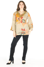 Load image into Gallery viewer, Vintage Boho Tunic with Embroidery
