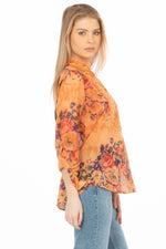 Load image into Gallery viewer, Vintage Tunic with Floral Embroidery
