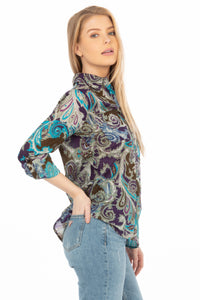 Paisley Button-Down Shirt