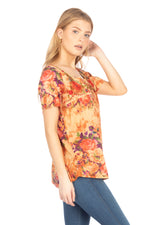 Load image into Gallery viewer, Square Neck Embroidered Boho Top
