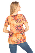 Load image into Gallery viewer, Square Neck Embroidered Boho Top
