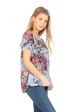 Load image into Gallery viewer, Square Neck Embroidered Boho Top
