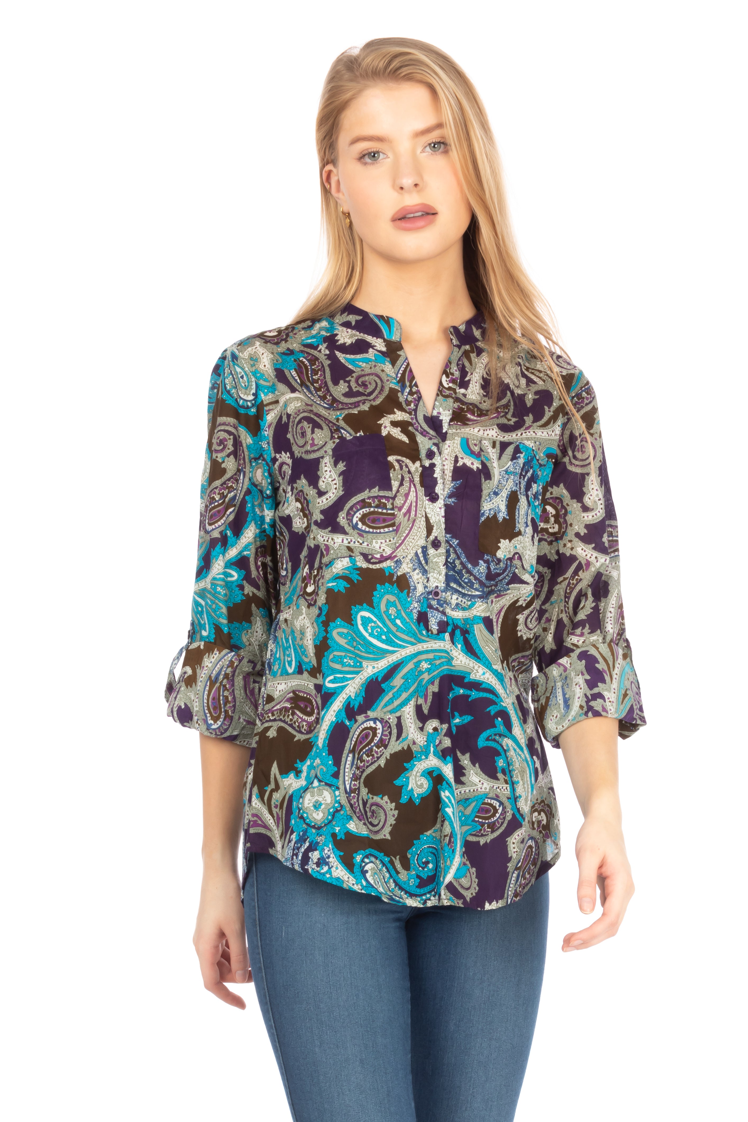 Paisley Floral Tunic