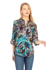 Load image into Gallery viewer, Paisley Floral Tunic
