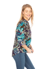 Load image into Gallery viewer, Paisley Floral Tunic
