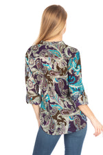 Load image into Gallery viewer, Paisley Floral Tunic
