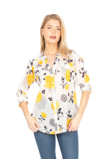 Load image into Gallery viewer, Button Down Floral Printed Tunic
