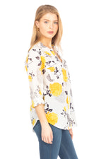 Load image into Gallery viewer, Button Down Floral Printed Tunic
