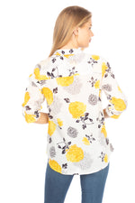 Load image into Gallery viewer, Button Down Floral Printed Tunic
