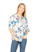 Load image into Gallery viewer, Button Down Floral Printed Tunic
