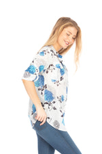 Load image into Gallery viewer, Button Down Floral Printed Tunic
