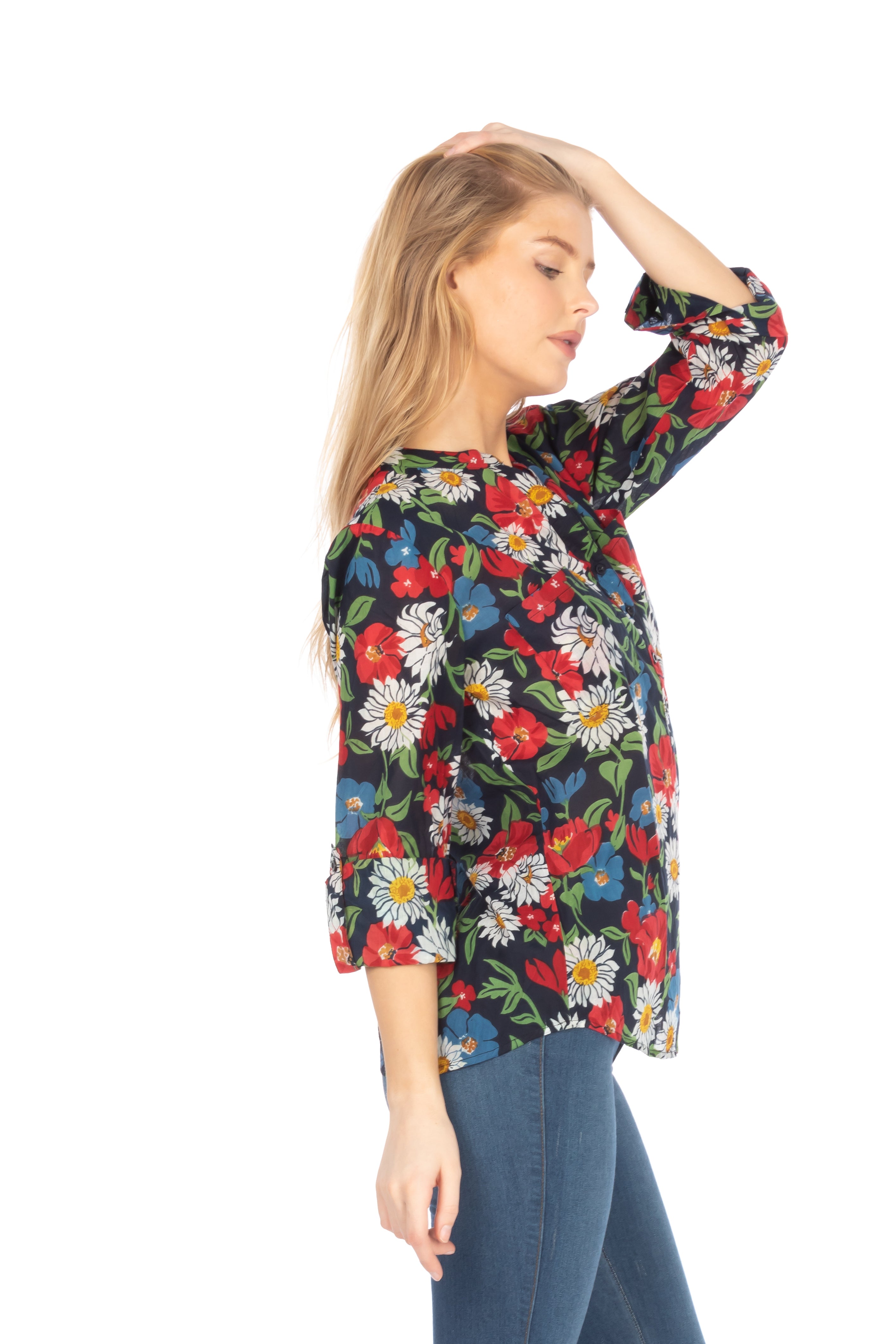 Printed Floral Tunic