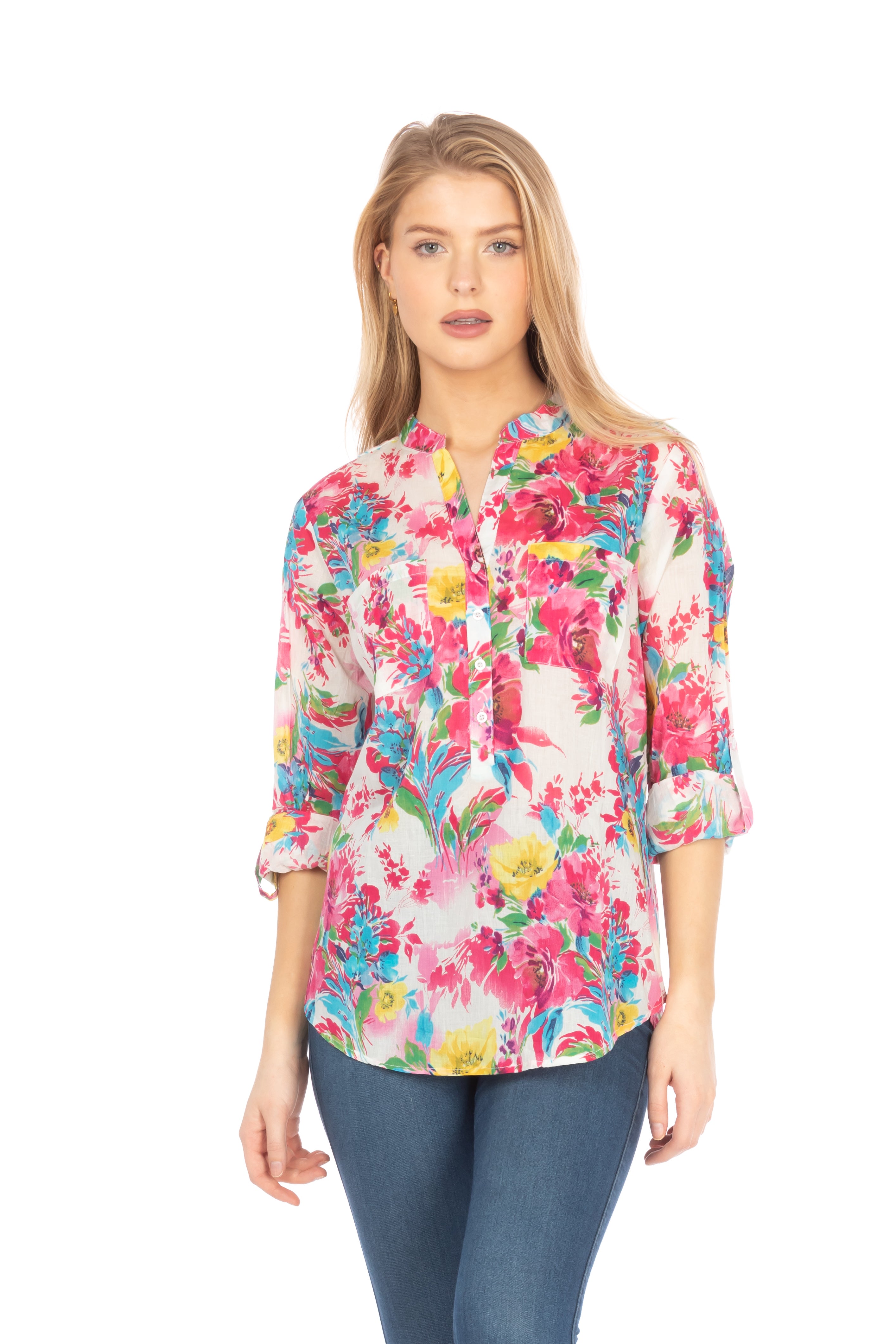 Printed Floral Tunic