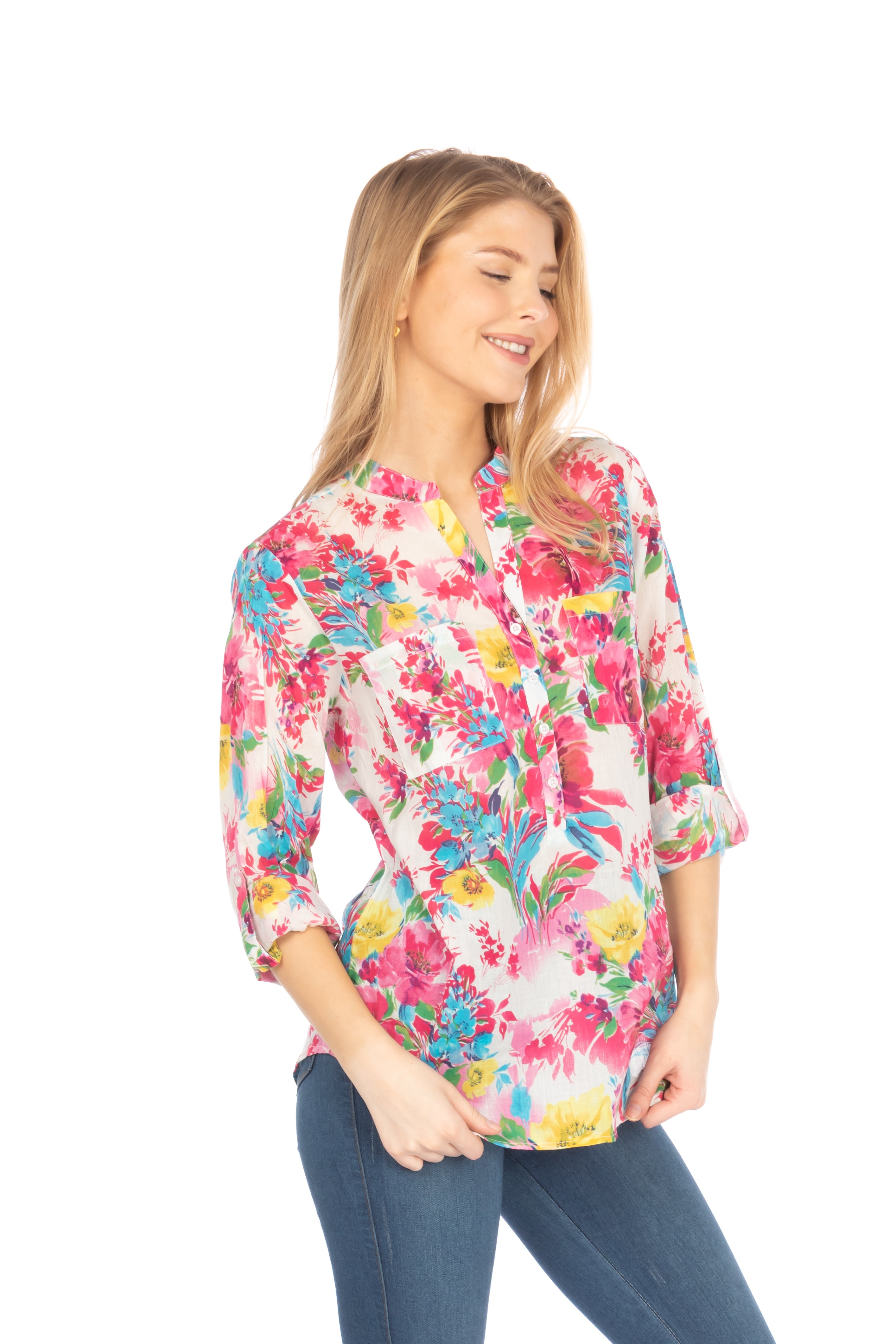 Printed Floral Tunic