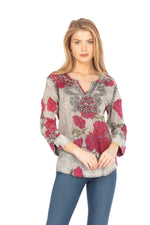 Load image into Gallery viewer, Vintage Boho Tunic with Embroidery
