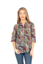 Load image into Gallery viewer, Paisley Floral Tunic
