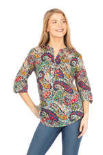 Load image into Gallery viewer, Paisley Floral Tunic
