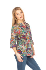 Load image into Gallery viewer, Paisley Floral Tunic
