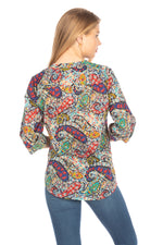 Load image into Gallery viewer, Paisley Floral Tunic
