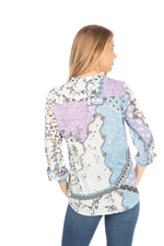 Load image into Gallery viewer, Patchwork Print Tunic
