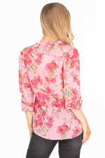 Load image into Gallery viewer, Floral Printed Tunic with Paisley Embroidery
