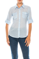 Load image into Gallery viewer, Striped Button-Down Shirt
