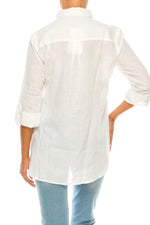 Load image into Gallery viewer, White Linen Shirt
